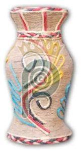 Decorative Jute Flower Vase