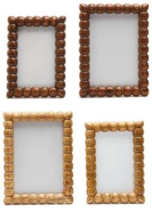Beaded Edge Wooden Photo Frame
