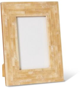 Beige Mosaic Resin Photo Frame