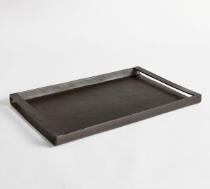 Black Metal Serve Tray