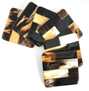 Horn Coaster Set