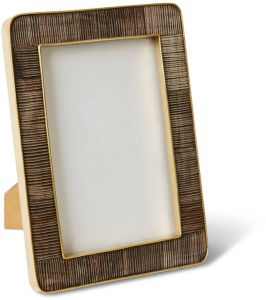 Horn Mosaic Round Wall Mirror