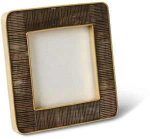 Horn Mosaic Round Wall Mirror
