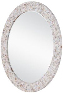 Mother OF Pearl Round Wall Mirror Frame