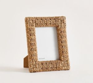 Woven Seagrass Rope Photo Frame