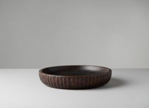 Carved Wooden Accent Bowl Set