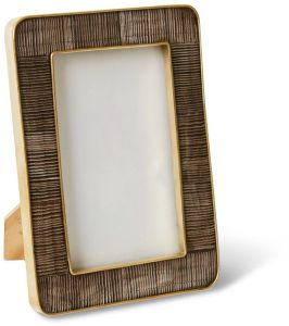 Horn Mosaic Round Wall Mirror