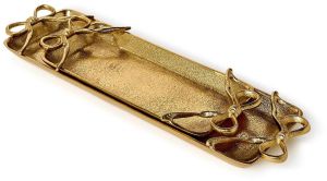 Aluminum Bow Handle Tray
