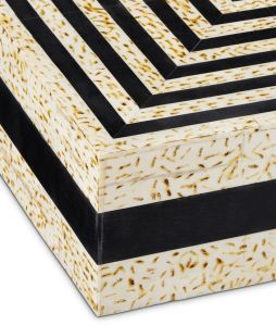Horn Mosaic Jewellery Box Set OF 2 Pcs