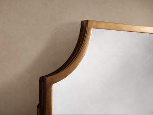 Metal Shield Wall Mirror Frame