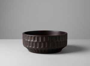 Carved Wooden Accent Bowl Set