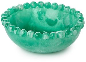 Resin Beaded Rim Bowl Set OF 3 Pcs