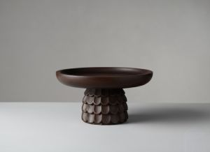 Carved Wooden Accent Bowl Set