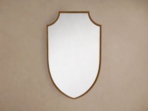 Metal Shield Wall Mirror Frame