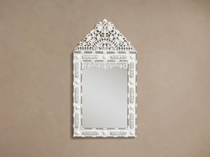 Mop & Bone Arch Pediment Wall Mirror Frame