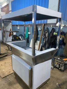 Stainless Steel Tea Counter