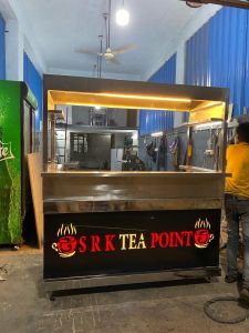 Stainless Steel Tea Counter