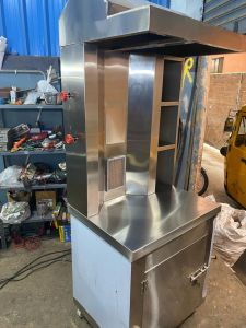 Stainless Steel Counter Type Shawarma Machine