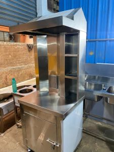 Stainless Steel Counter Type Shawarma Machine