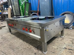 Stainless Steel Biryani Cooking Range