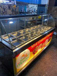 Stainless Steel Curry Display Counter