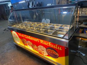 Stainless Steel Curry Display Counter