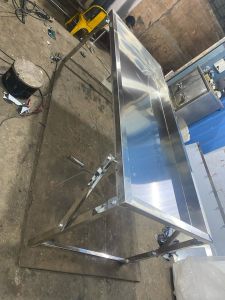 Stainless Steel Gusul Stand