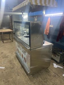 Stainless Steel Chat Display Counter