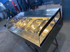 Stainless Steel Samosa Display Counter