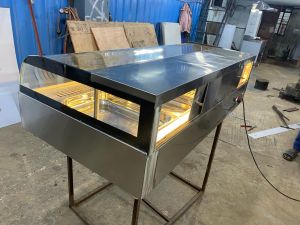 Stainless Steel Samosa Display Counter