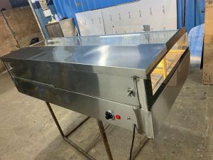 Stainless Steel Samosa Display Counter