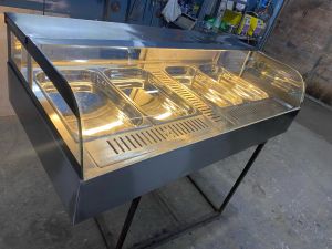 Stainless Steel Samosa Display Counter