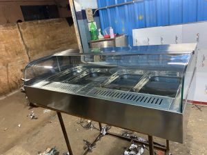 Stainless Steel Samosa Display Counter