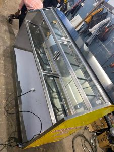 Stainless Steel Hot Chip Display Counter