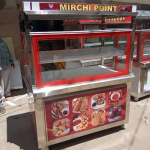 Stainless Steel Fast Food Display Counter