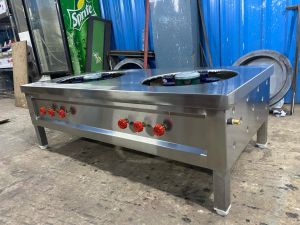 Stainless Steel Biryani Cooking Range