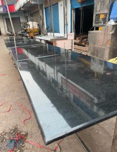 Stainless Steel Stone Top Dining Table