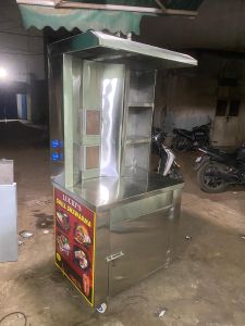 Stainless Steel Counter Type Shawarma Machine