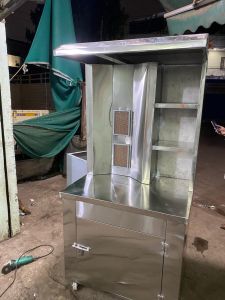 Stainless Steel Counter Type Shawarma Machine