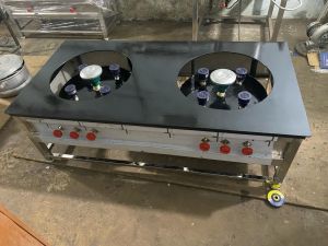 Stainless Steel Biryani Cooking Range