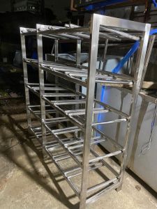 Stainless Steel Bottle Rack