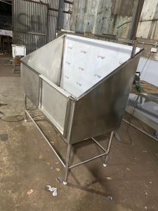 Stainless Steel Dog Bath Tub