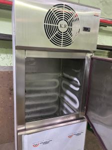 Two Door Stainless Steel Vertical Freezer