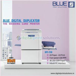 BPS550 Blue Digital Duplicator
