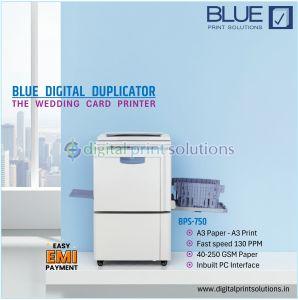 BPS750 Blue Digital Duplicator