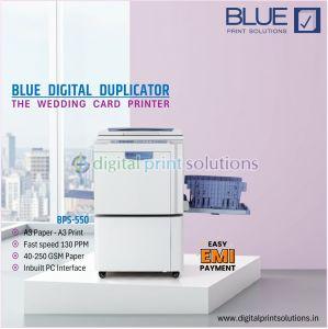 BPS550 Blue Digital Duplicator