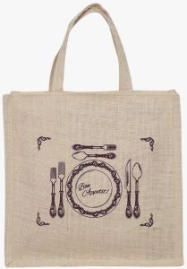Fancy Jute Lunch Bags