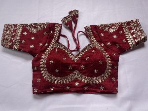 Elegant Maroon Designer Blouse