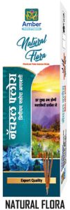 Amber Natural Flora Premium Incense Sticks