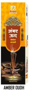 Amber Oudh Premium Incense Sticks